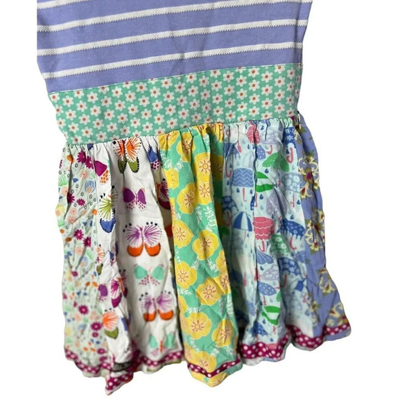 Matilda Jane Whatever The Weather Dress Swing Size 6 Cotton Stretch Girls Kids - Picture 3 of 5
